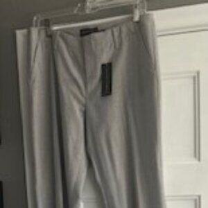 Dana Buchman Abbie Trouser Pants Women’s, Pearl Grey, Size 8
